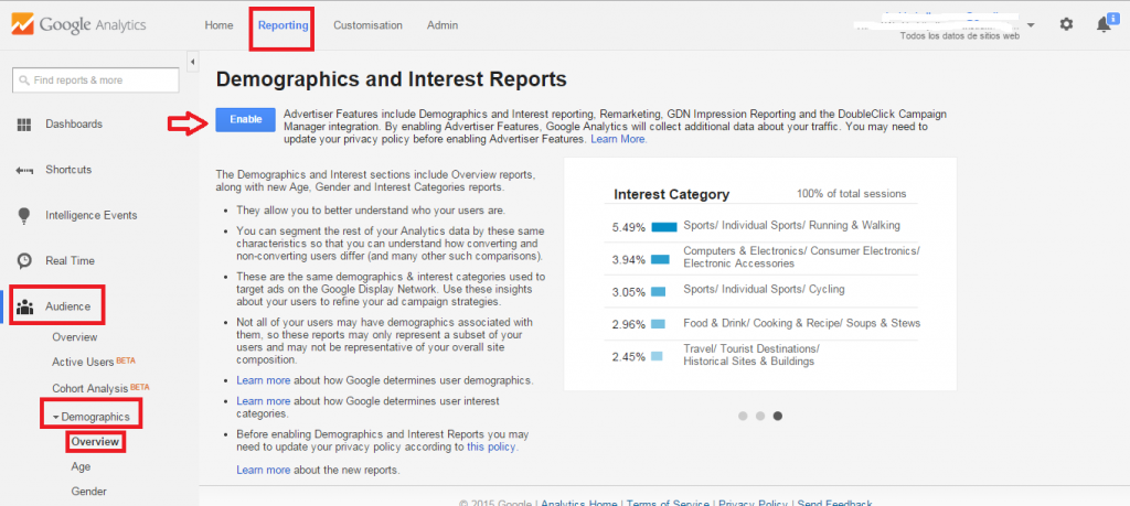 web analytics - Google