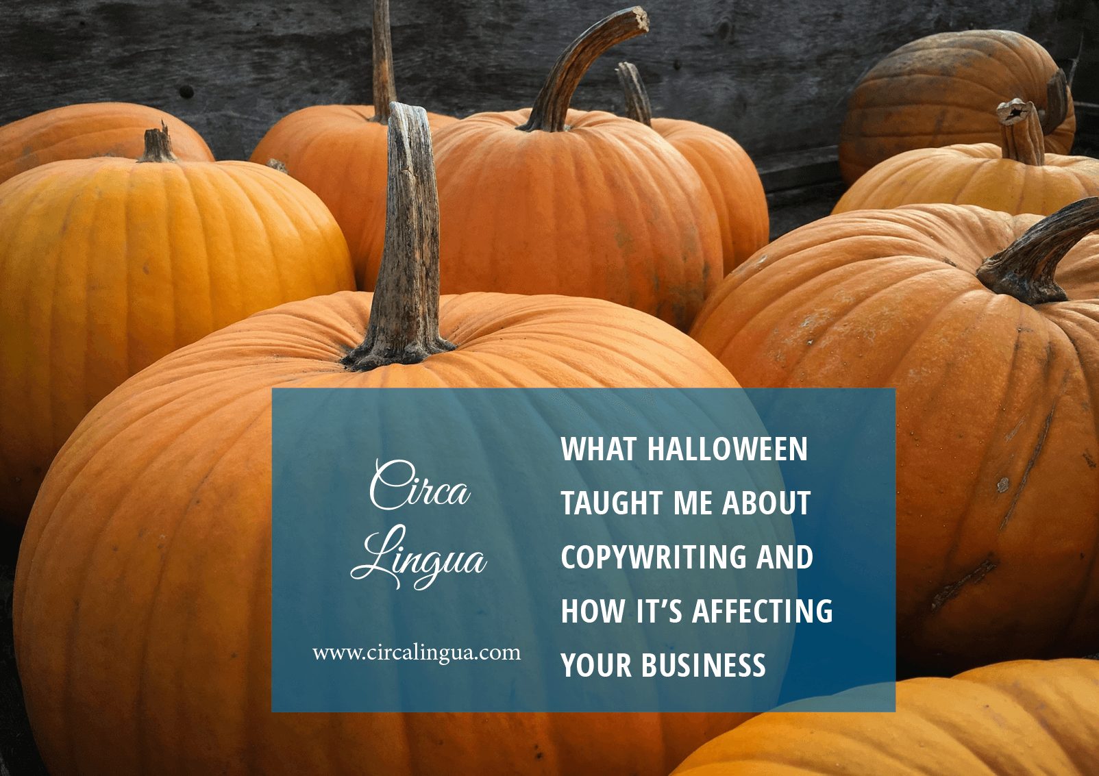 halloween taught me about copywriting