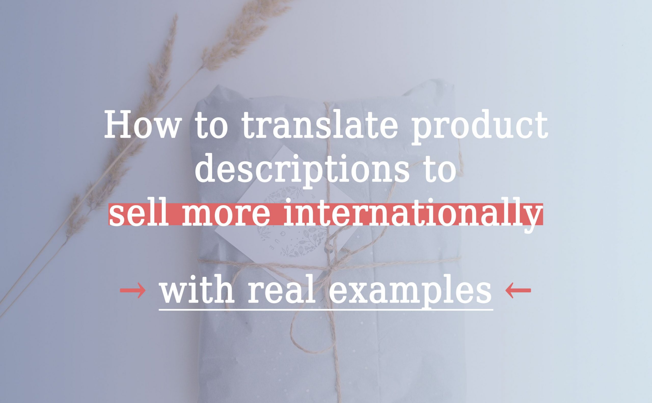 translate product descriptions