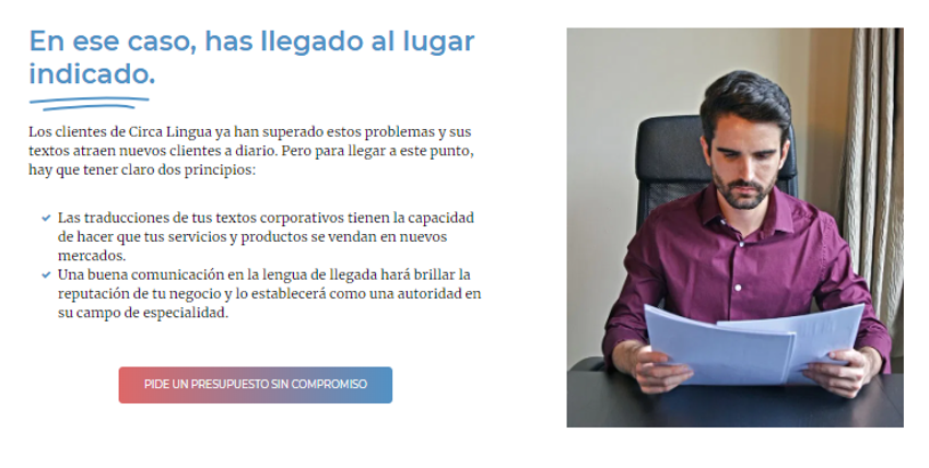 traducción de marketing